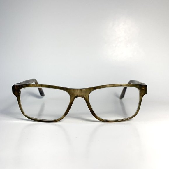 Versace MOD.3211 5143 Eyeglasses Frames Green Tortoise Rectangular 53-17-145 - Picture 4 of 7